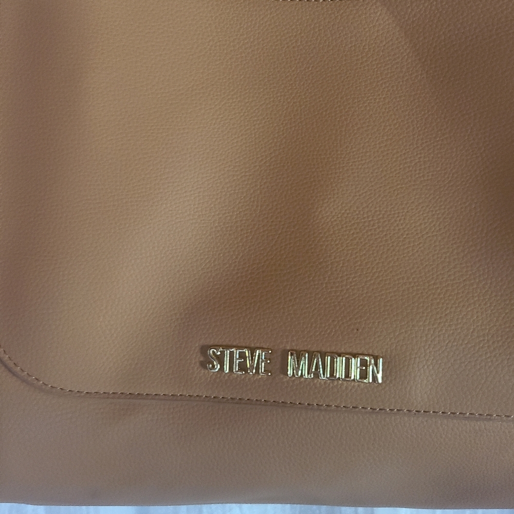 Steve Madden Tan Tote Bag - Picture 2 of 7